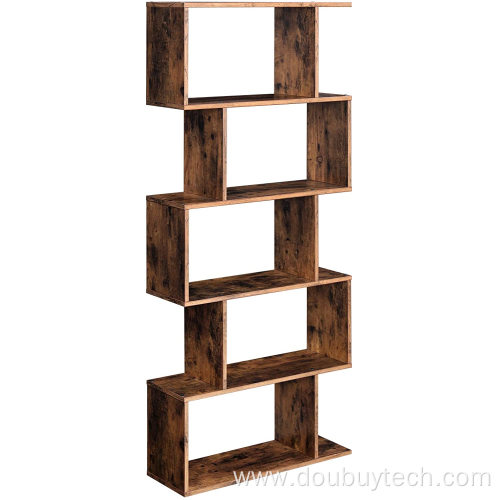 Decorative Storage Shelving 5-Tier Bookshelf